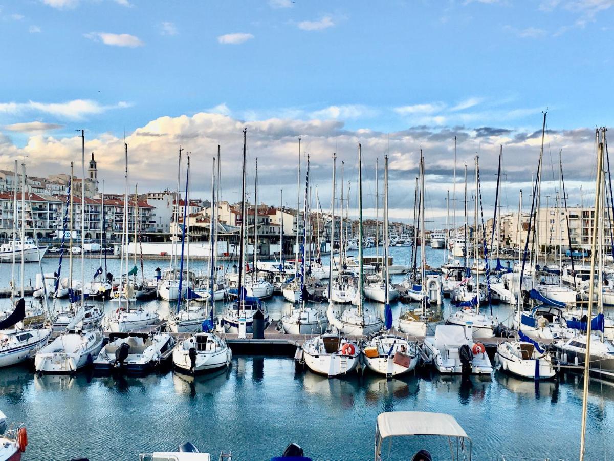 Escale Paisible A Sete, Belle Terrasse Vue Sur Mer Exteriér fotografie